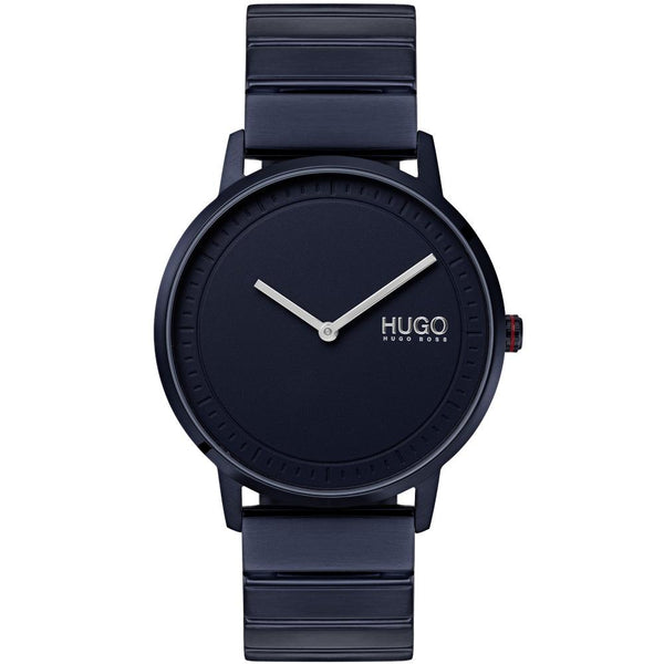 Hugo Echo Navy Blue Stainless Steel Watch - 1520021