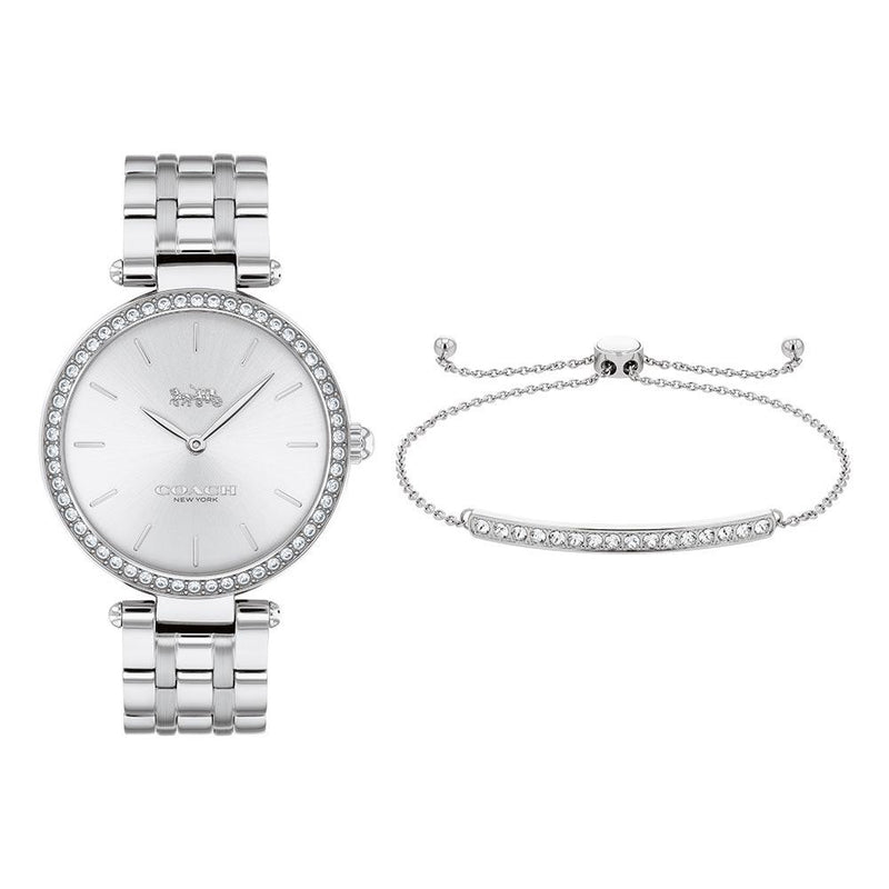 Coach Park Stainless Steel Women's Watch with Bracelet Gift Set - 14000070