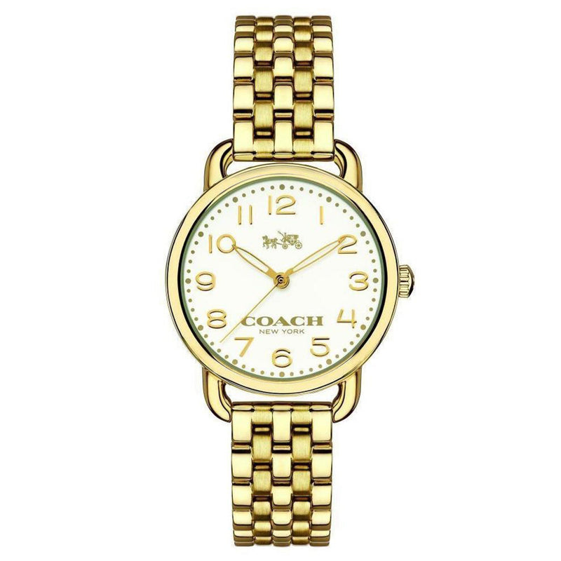 Coach Delancey Gold Tone Women's Watch - 14502241