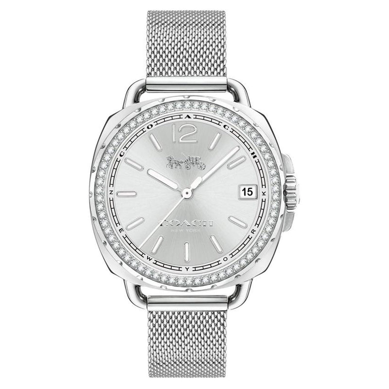 Coach Tatum Silver Mesh Ladies Watch - 14502755