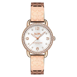 Coach Delancey Rose Gold Steel Women's Watch - 14502767