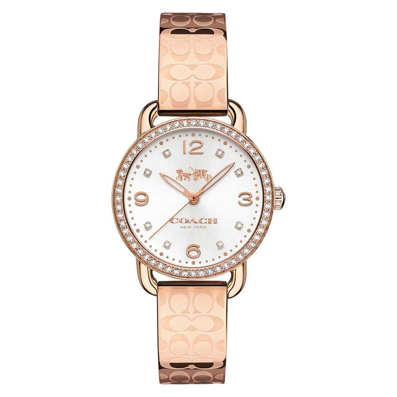 Coach Delancey Rose Gold Steel Women's Watch - 14502767