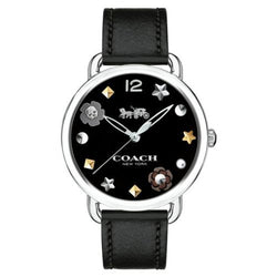 Coach Delancey Black Ladies Watch - 14502780