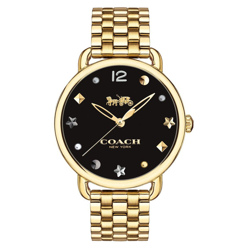 Coach Delancey Gold Tone Women's Watch - 14502813