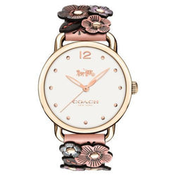 Coach Ladies Delancey Tea Rose Watch - 14502822