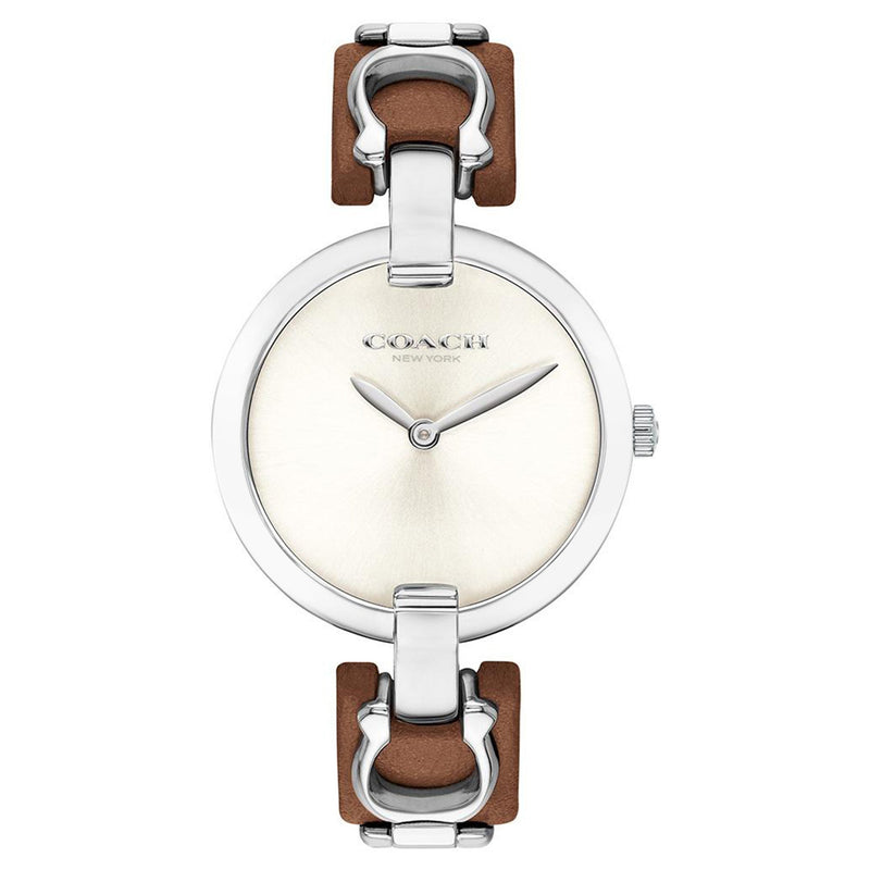 Coach Chrystie Minimalist Leather Women's Watch - 14503090