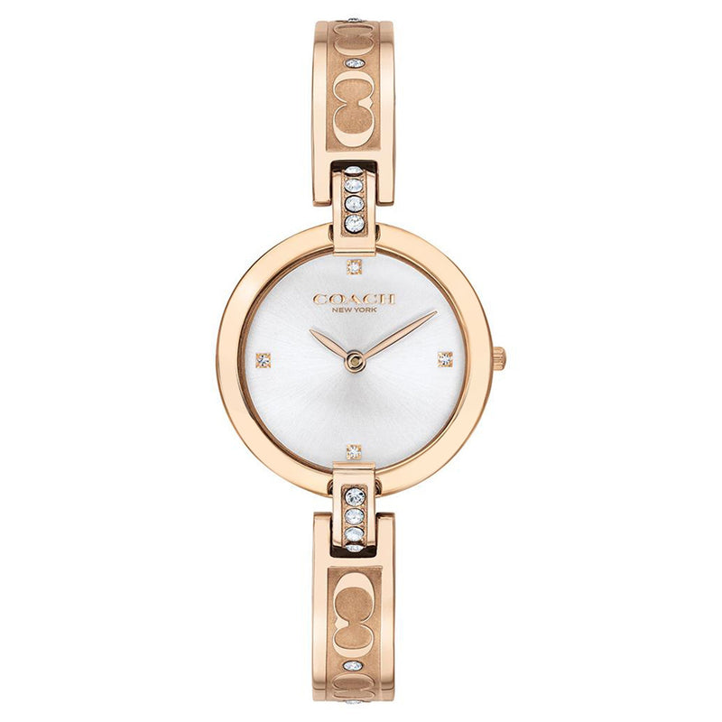 Coach Chrystie Carnation Gold Steel Ladies Watch - 14503317