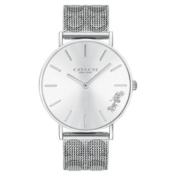 Coach Perry Silver Mesh Ladies Watch - 14503341