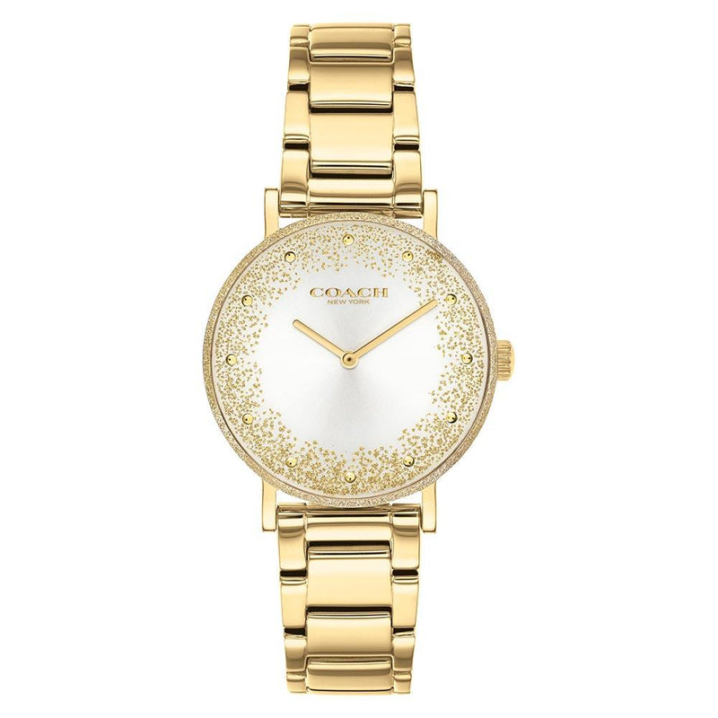 Coach Perry Gold Steel Women's Watch - 14503638