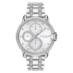 Coach Arden Stainless Steel with Crystals Women's Multi-function Watch - 14503860