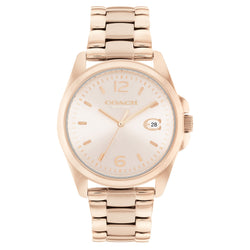 Coach Carnation Gold Steel Women's Watch - 14503912