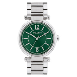 Coach Cary Stainless Steel Green Dial Women's Watch - 14504044