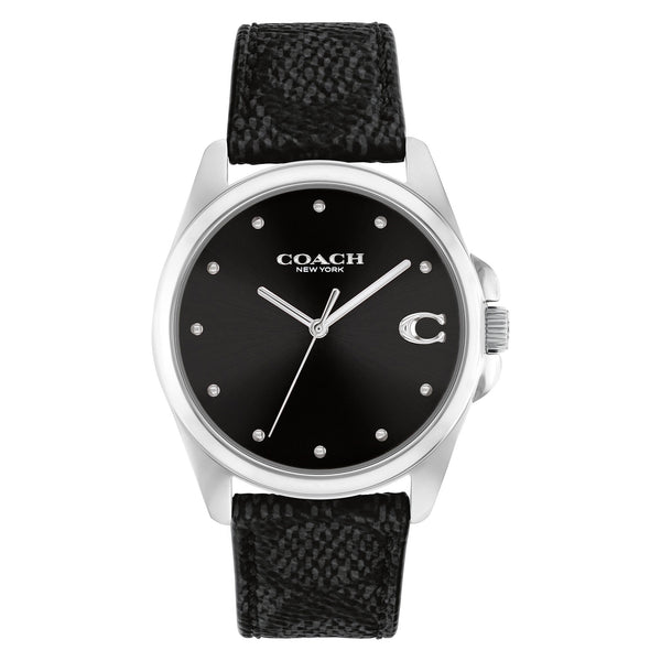 Coach Black Leather Women's Watch - 14504112