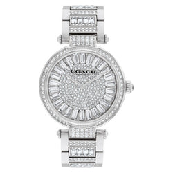 Coach Stainless Steel & Crystal Silver Dial Women's Watch - 14504267