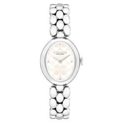 Coach Stainless Steel Silver White Dial Women's Watch - 14504416