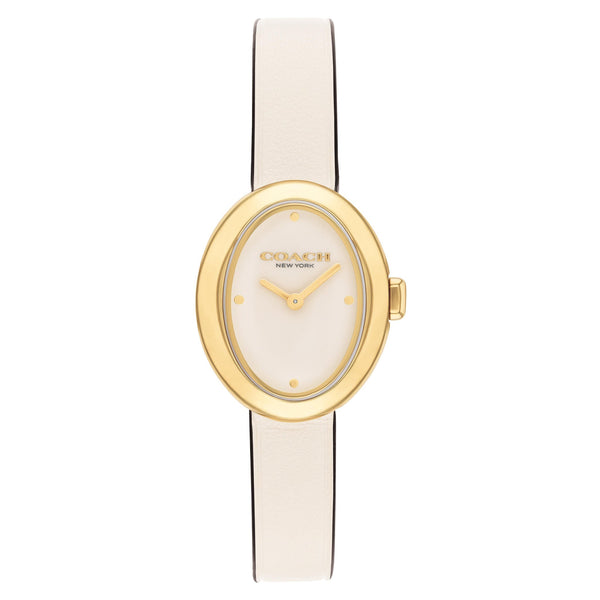 Coach Chalk Leather Women's Watch - 14504422