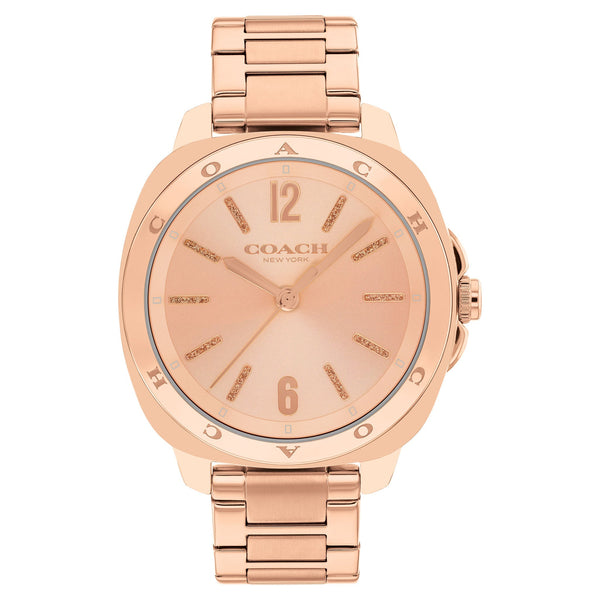Coach Rose Gold Steel Women's Watch - 14504479