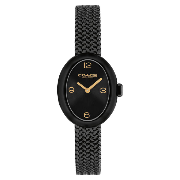 Coach Black Steel Women's Watch - 14504569