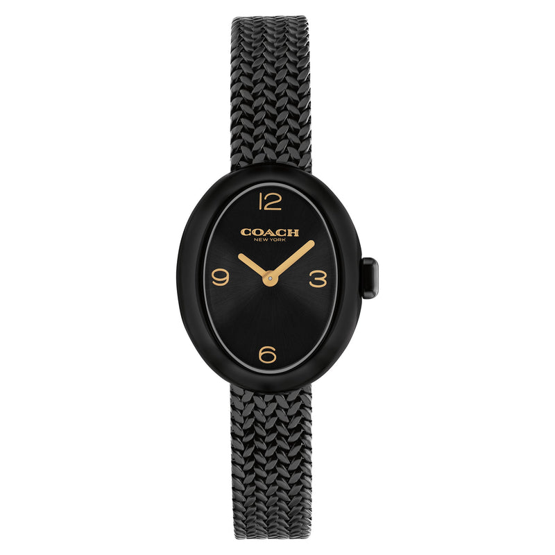 Coach Black Steel Women's Watch - 14504569