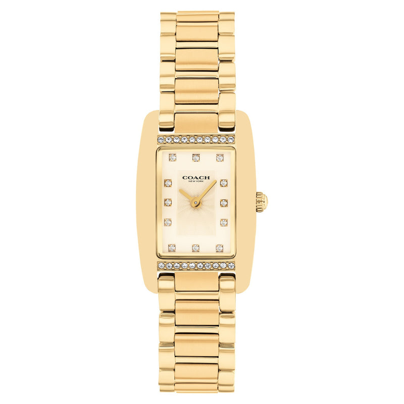 Coach Gold Steel Light Gold Dial Women's Watch - 14504588