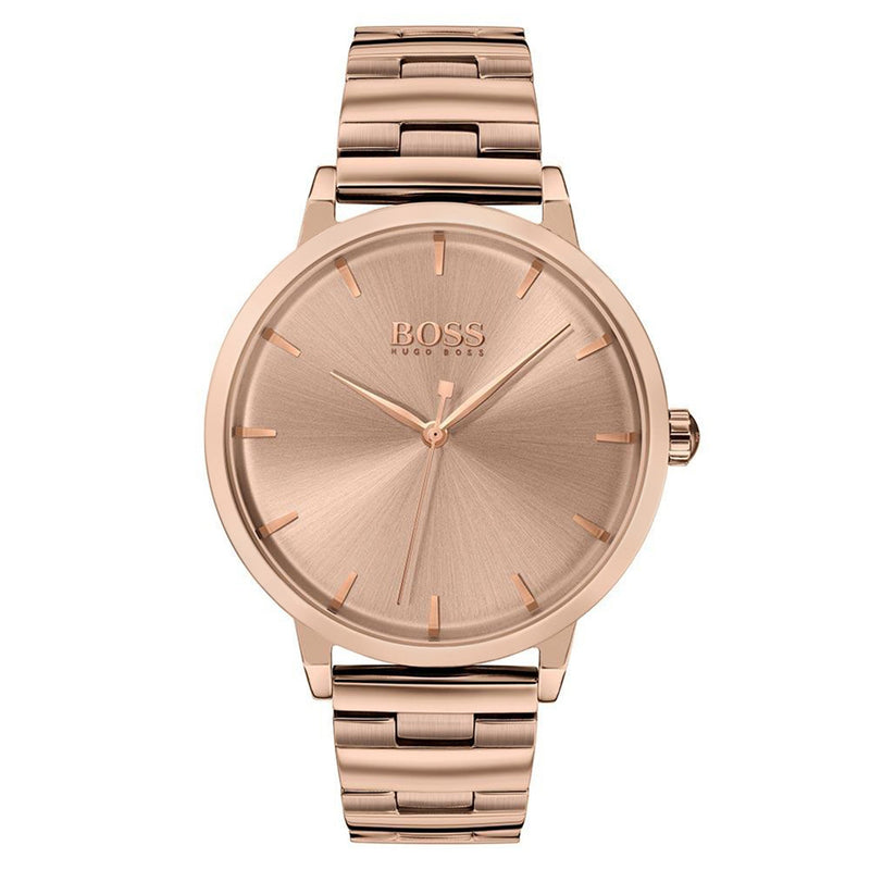 Hugo Boss Marina Carnation Gold Steel Women's Watch - 1502502