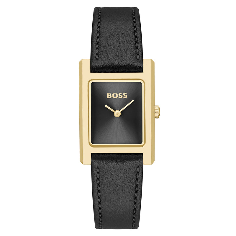 Hugo Boss Black Leather Slim Women's Watch - 1502742