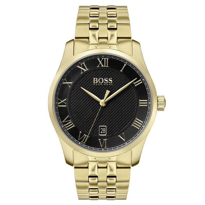 Hugo Boss Master Gold Steel Men's Watch - 1513739