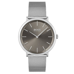 Hugo Boss Skyliner Silver Mesh Men's Watch - 1513828