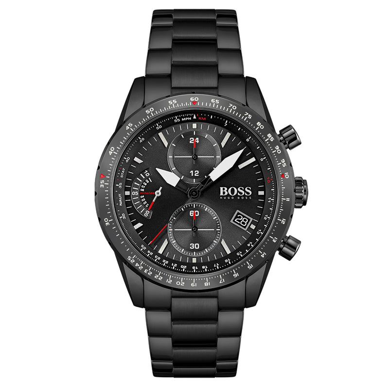 Hugo Boss Black Steel Men's Chronograph Watch - 1513854