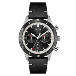 Hugo Boss Black Leather Men's Chronograph Watch - 1513864