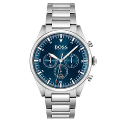 Hugo Boss Pioneer Stainless Steel Men's Chrono Watch - 1513867