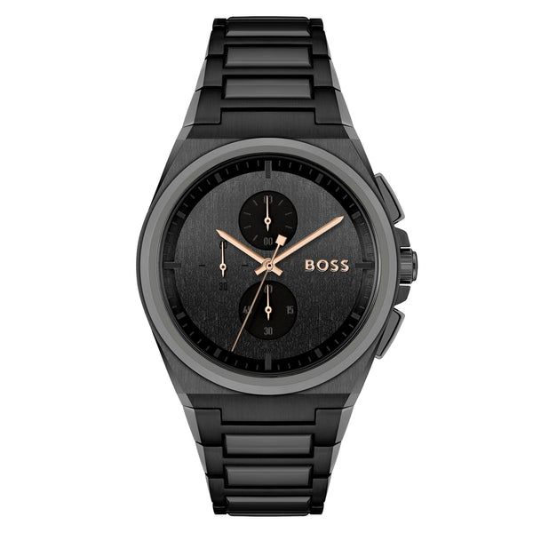 Hugo Boss Black Steel Fashion Chronograph Men's Watch - 1514068