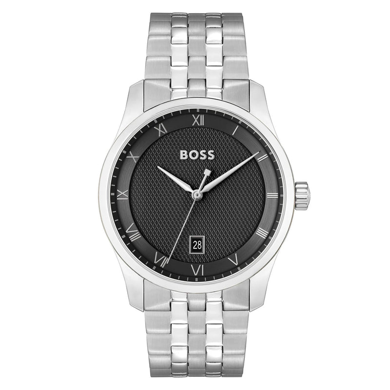 Hugo Boss Stainless Steel Black Dial Men's Watch - 1514123