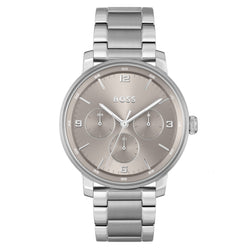 Hugo Stainless Steel Warm Grey Dial Multi-function Men's Watch - 1514127