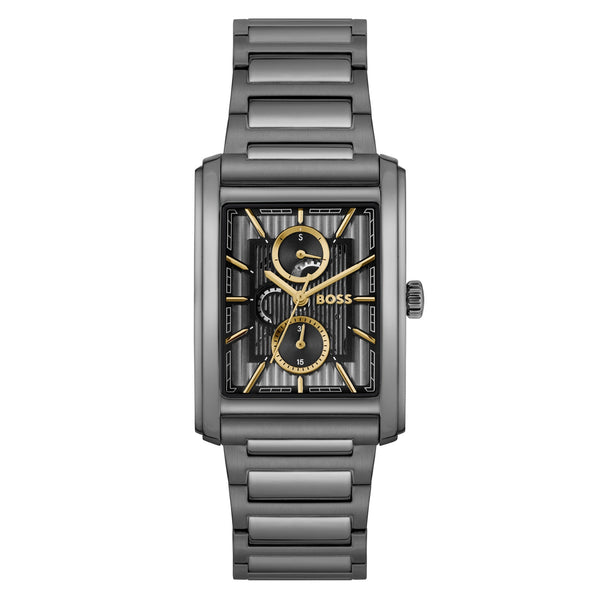 BOSS by Hugo Boss Grey Steel Multi-function Men's Watch - 1514319 ...
