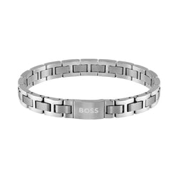 Hugo Boss Jewellery Stainless Steel Men's Link Bracelet - 1580036