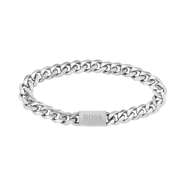 Hugo Boss Jewellery Stainless Steel Men s Chain Bracelet 1580144M MGDL Distribution