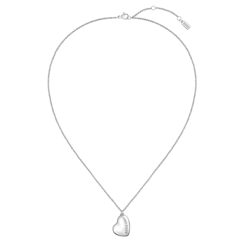 Hugo Boss Jewellery Stainless Steel Women's Pendant With Chain - 1580573