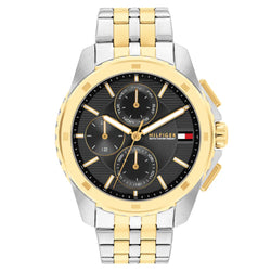 Tommy Hilfiger Two-Tone Steel Grey Dial Multi-function Men's Watch - 1710621