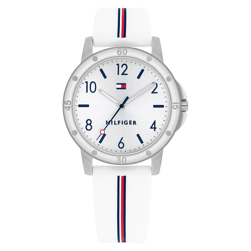 Tommy Hilfiger White Silicone Kids Watch - 1720014