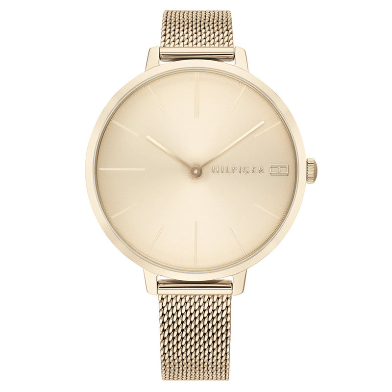 Tommy Hilfiger Gold Steel Ladies Watch - 1782164