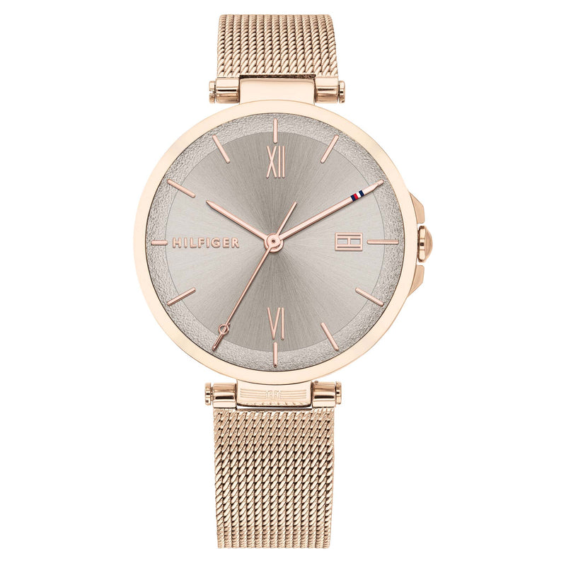 Tommy Hilfiger Carnation Gold Mesh Women's Watch - 1782208