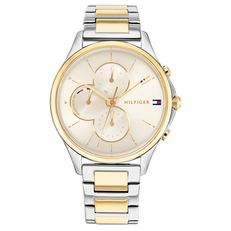 Tommy Hilfiger Light Champagne Dial Ladies Multi-function Watch - 1782264