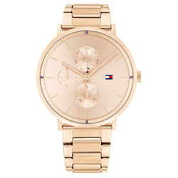 Tommy Hilfiger Rose Gold Steel Women's Multi-function Watch - 1782296