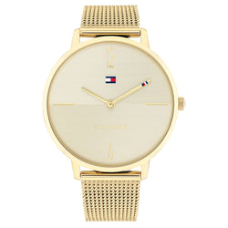 Tommy Hilfiger Gold Mesh Women's Watch - 1782339