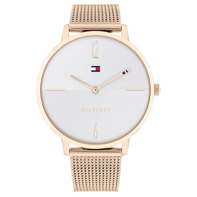 Tommy Hilfiger Carnation Gold Mesh Women's Watch - 1782340