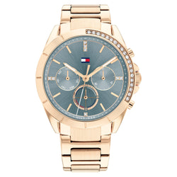 Tommy Hilfiger Carnation Gold Steel Women's Multi-function Watch - 1782386