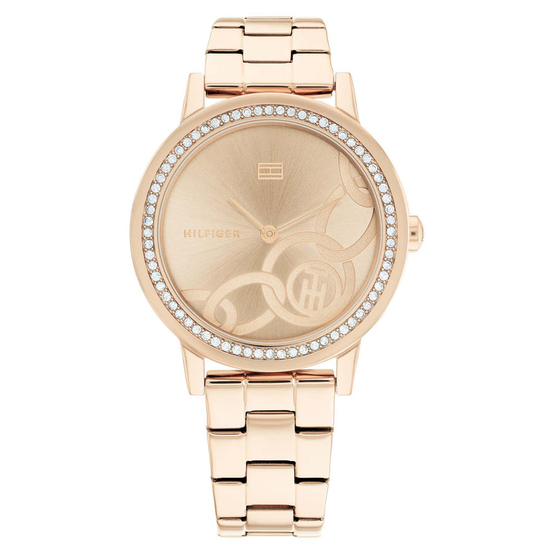 Tommy Hilfiger Carnation Gold Steel Women's Watch - 1782436