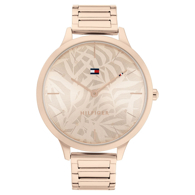 Tommy Hilfiger Carnation Gold Steel Dial Women's Watch - 1782497