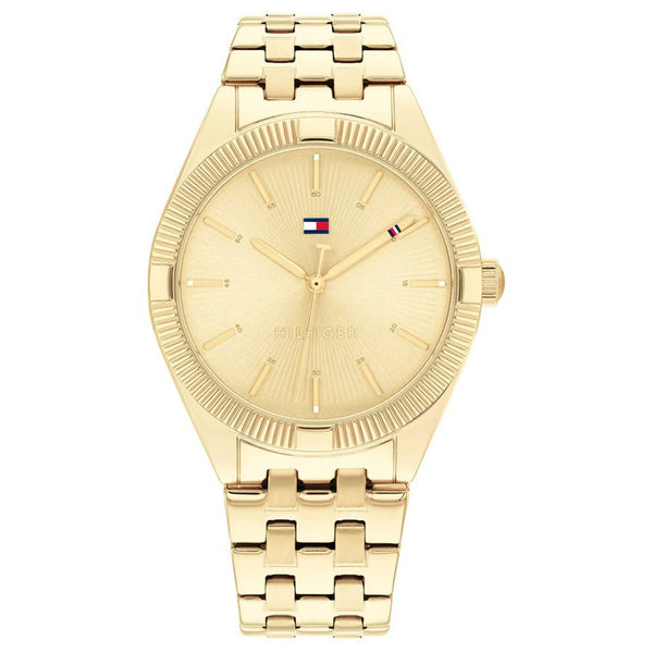 Tommy Hilfiger Gold Steel Light Gold Dial Women's Watch - 1782550